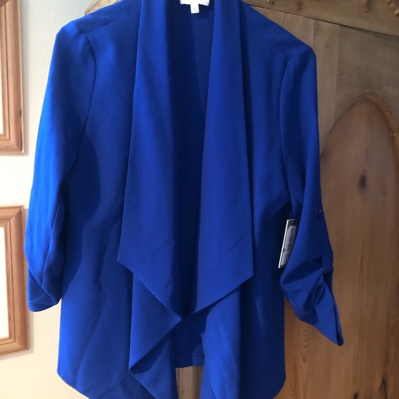 NWT blue blouse by Chaus New York - Picture 1 of 5